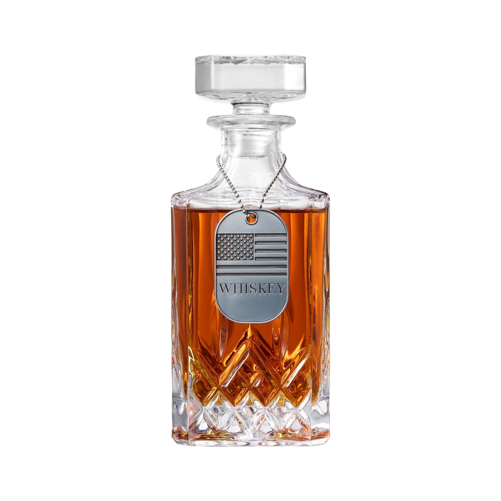 Decanter Tags Copper Set of 8 for Alcohol - The Wine Savant - Bottle - Whiskey, Scotch, Bourbon, Gin, Rum, Vodka, Tequila and Brandy, Fits All Bottles, Great Home Gift, Gifts for Dad