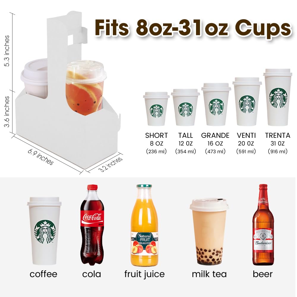 Foldable Drinks Carrier With Handle