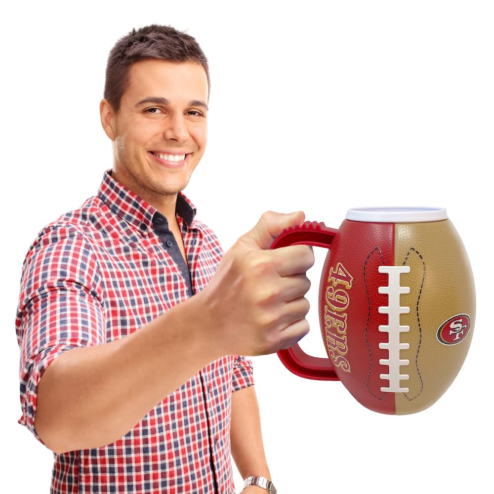Party Animal NFL San Francisco 49ers 3D Football Mug