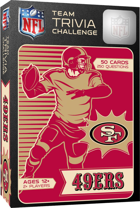 Masterpieces Game Day - NFL San Francisco 49ers - Team Trivia Challenge, Officially Licensed
