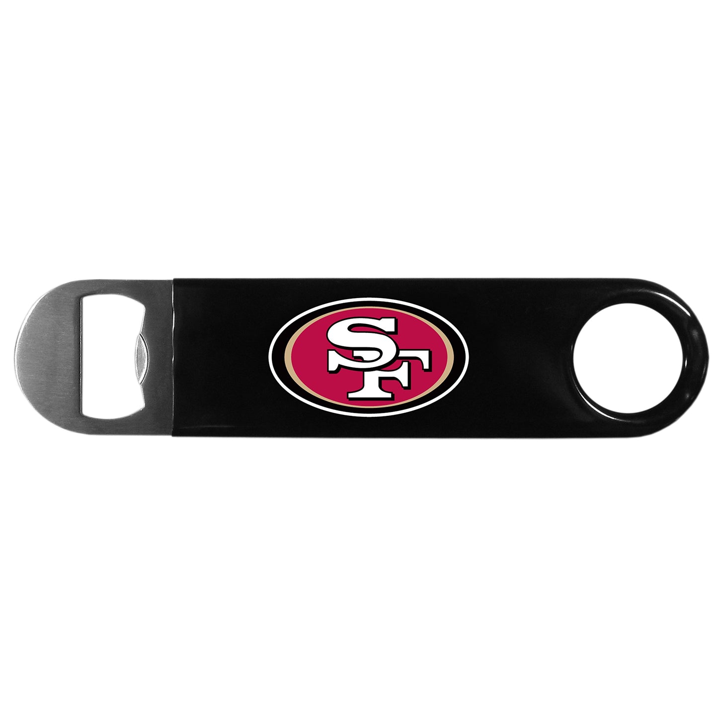 Siskiyou Fan Shop San Francisco 49ers Long Neck Bottle Opener One Size Black