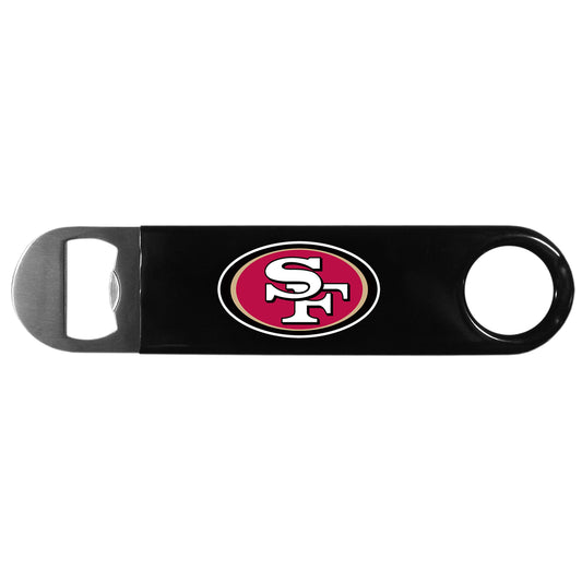 Siskiyou Fan Shop San Francisco 49ers Long Neck Bottle Opener One Size Black