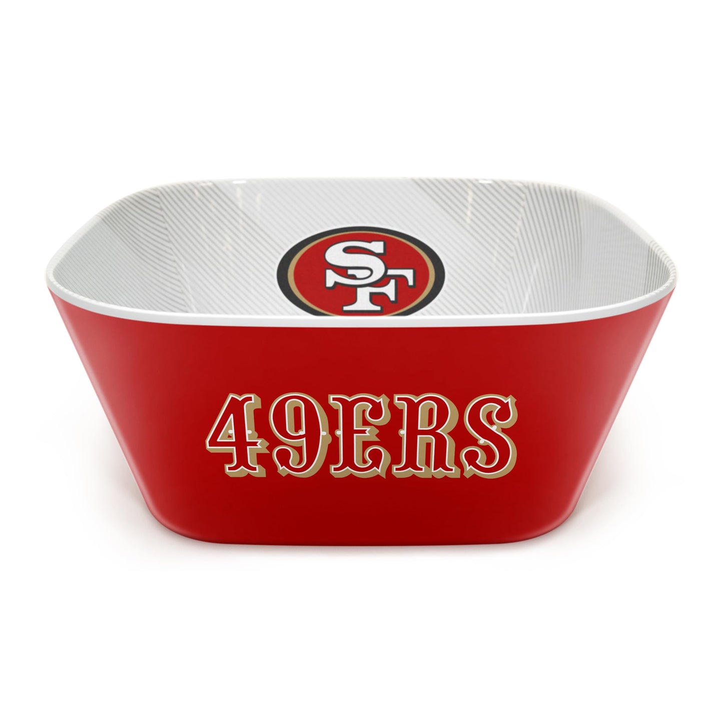 YouTheFan NFL San Francisco 49ers Large Party Bowl