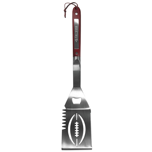 NFL Siskiyou Sports Fan Shop San Francisco 49ers Chef's Choice Wood Spatula 17 inch Team Color