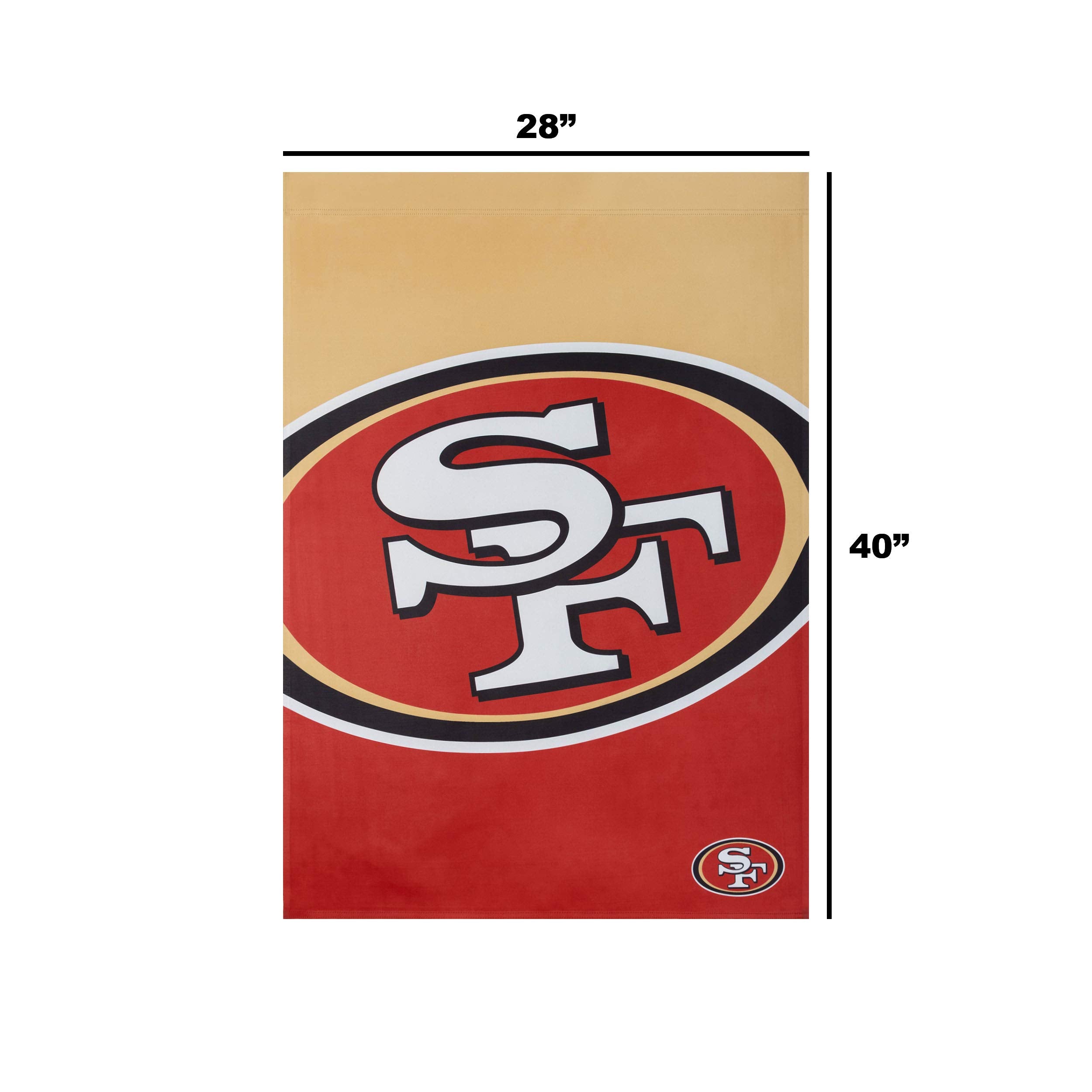 FOCO San Francisco 49ers NFL Vertical Flag