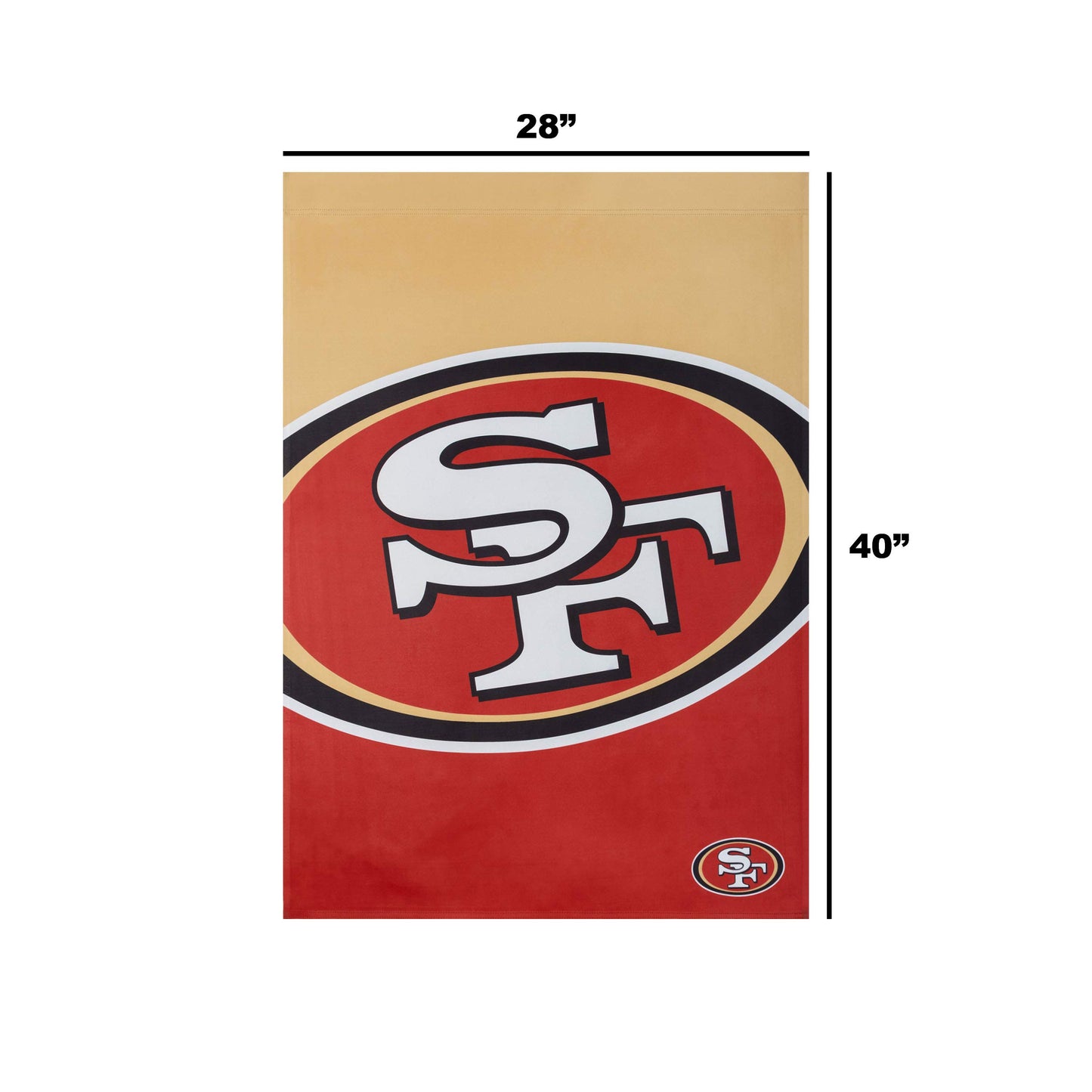 FOCO San Francisco 49ers NFL Vertical Flag