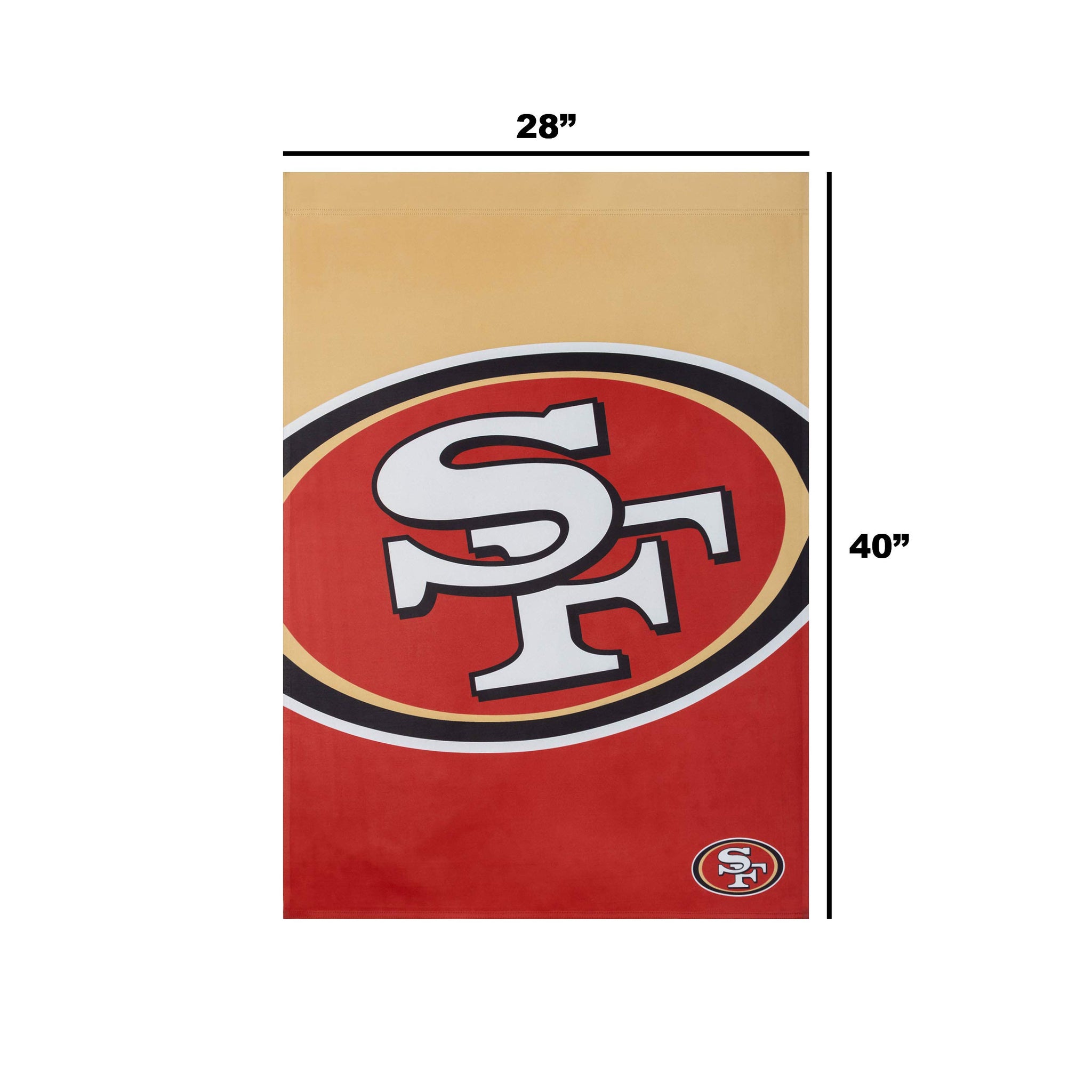 FOCO San Francisco 49ers NFL Vertical Flag