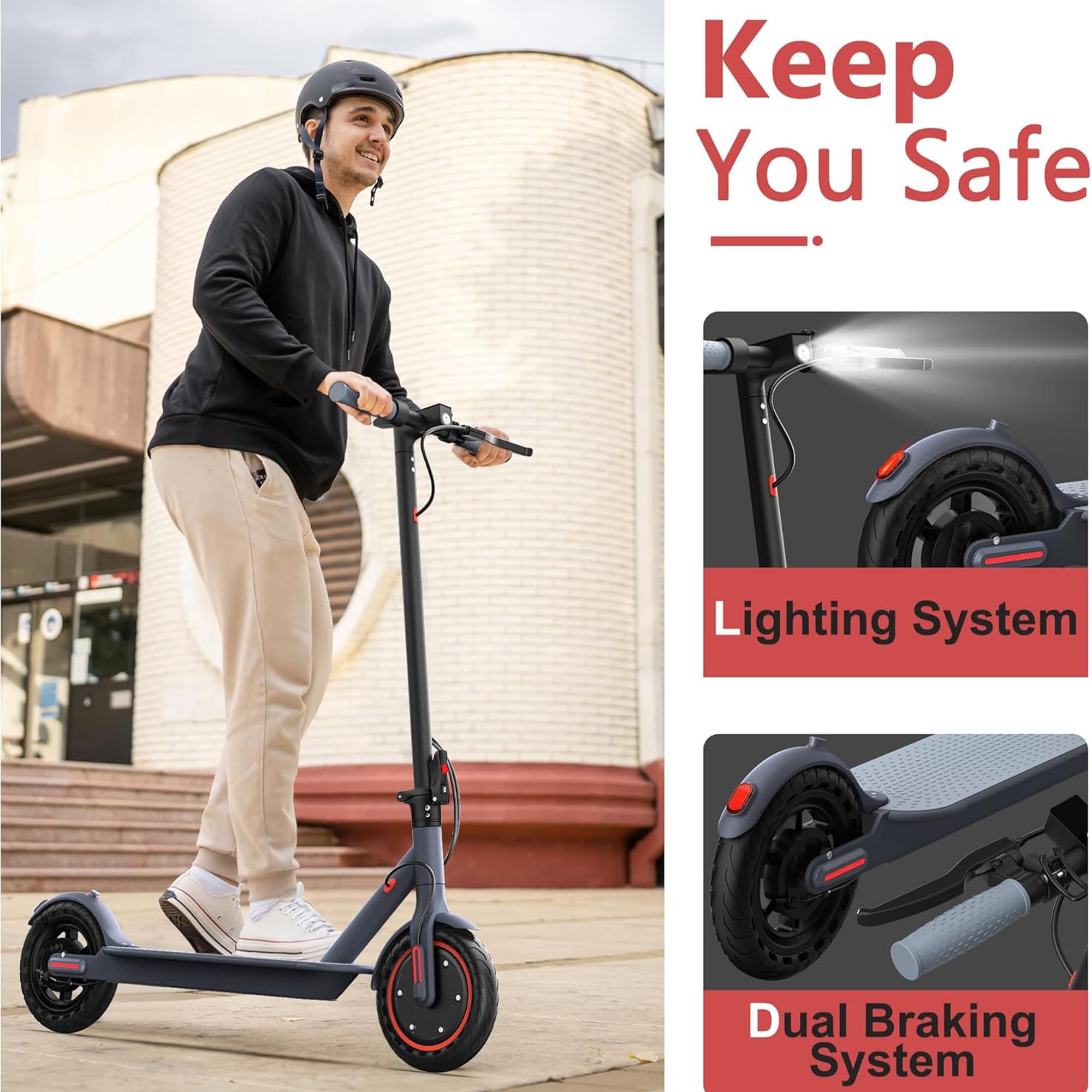 Electric Scooter for Adults, 8.5/10/14