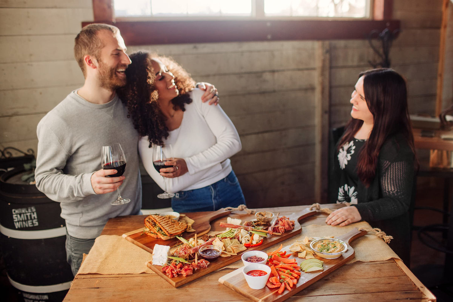 PICNIC TIME San Francisco 49ers Artisan Acacia Serving Plank