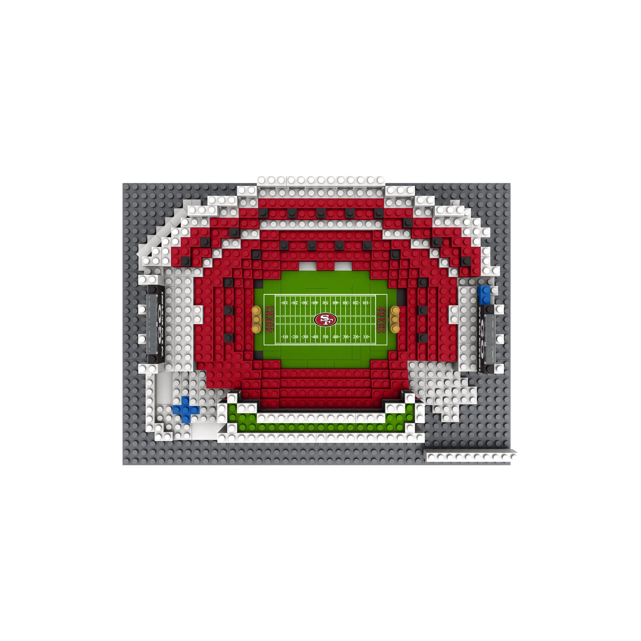 FOCO San Francisco 49ers NFL Mini BRXLZ Stadium - Levi's Stadium