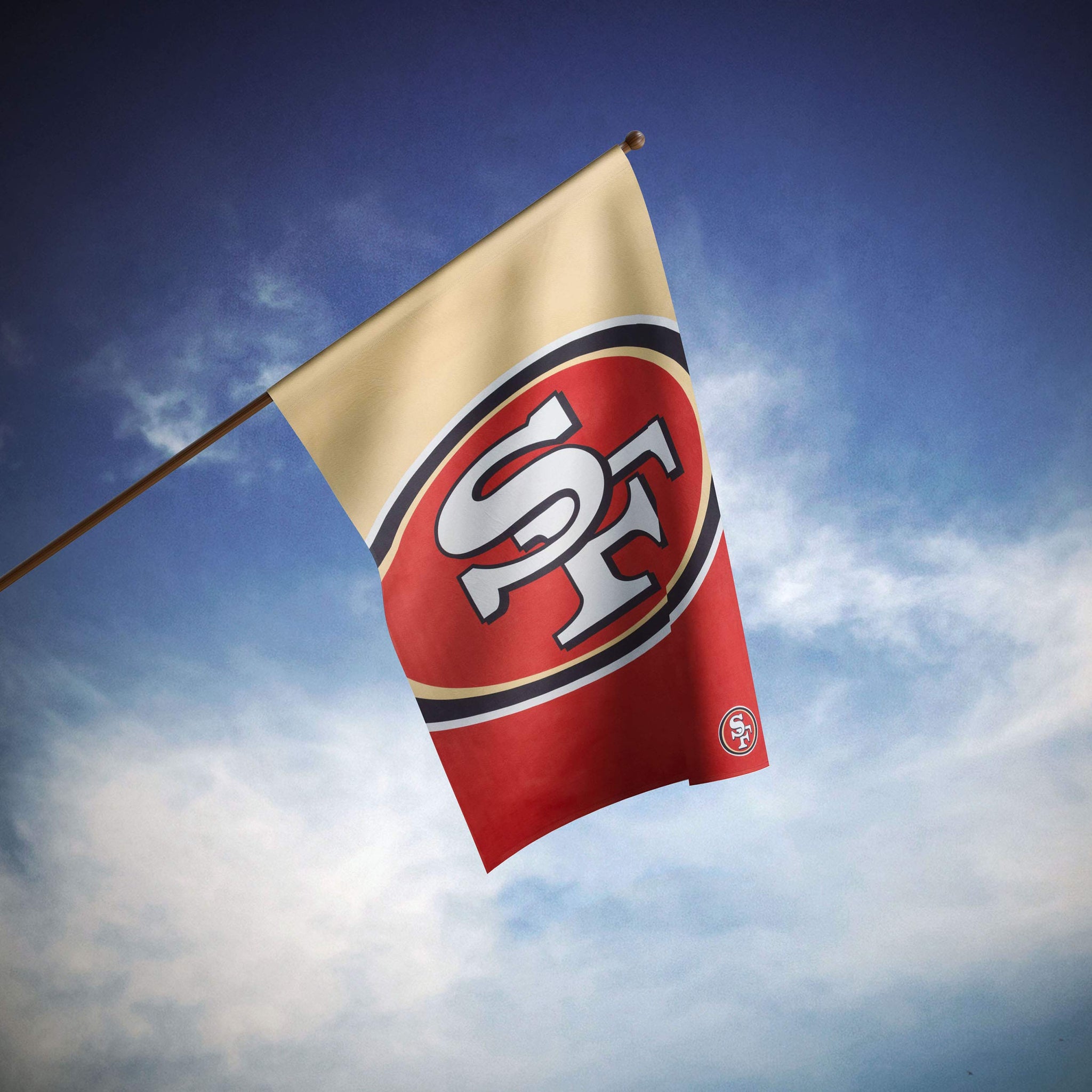 FOCO San Francisco 49ers NFL Vertical Flag