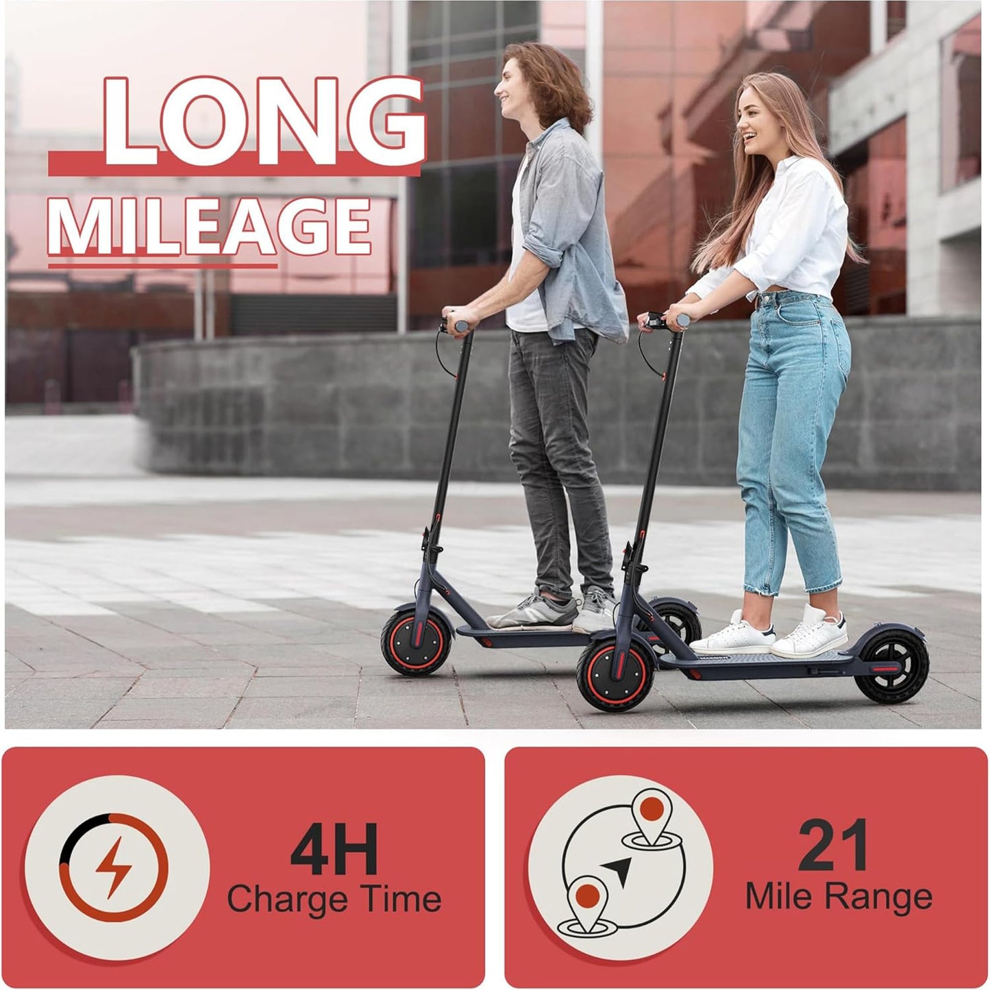 Electric Scooter for Adults, 8.5/10/14" Tires, 19/22Mph, 350W/500W Motor, 21-28 Miles Range, Folding E-Scooter with Dual Suspension,APP(V1/SPRO/MAX/PRO/X1/X1PRO)