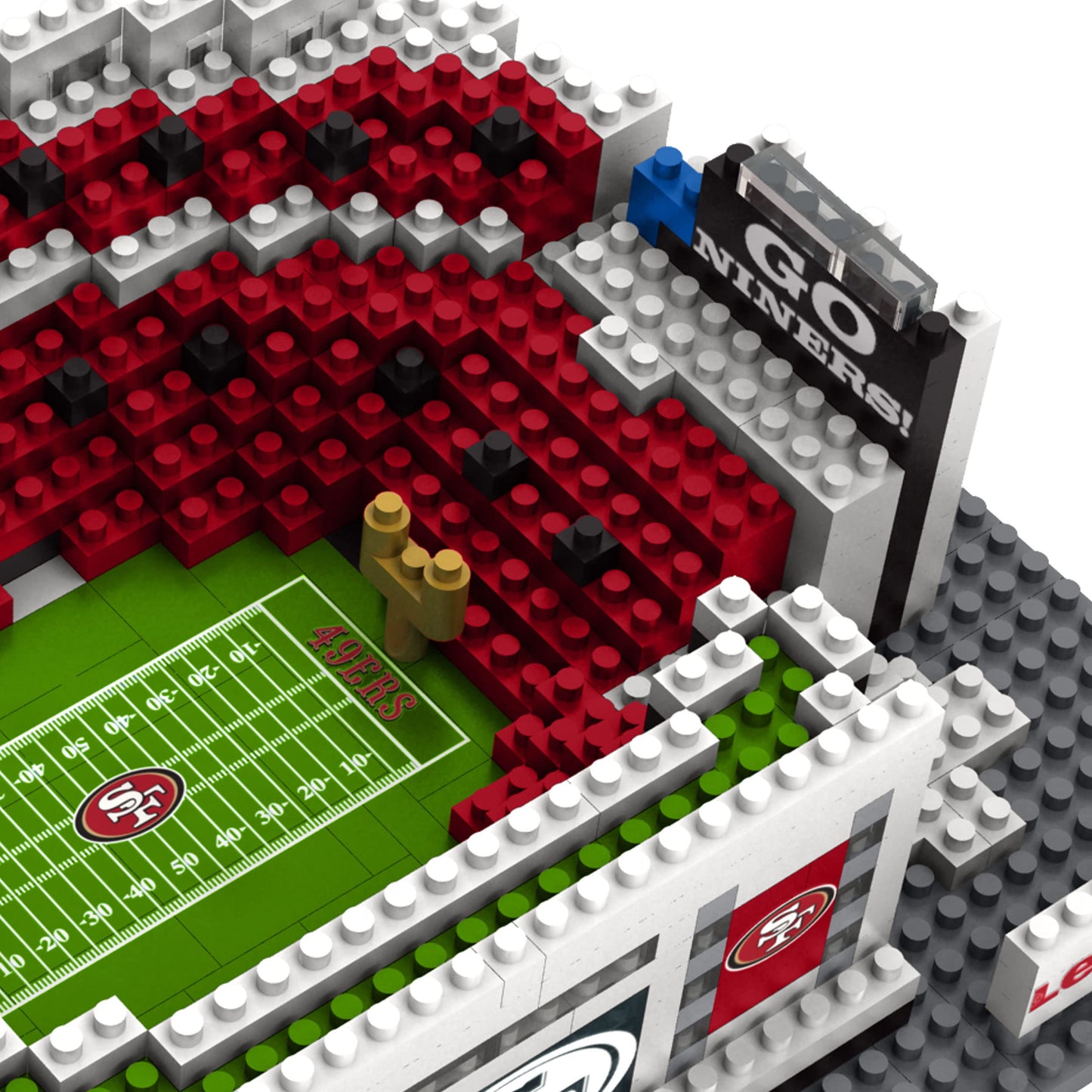 FOCO San Francisco 49ers NFL Mini BRXLZ Stadium - Levi's Stadium